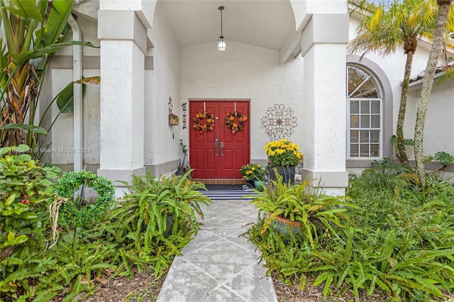 view of property entrance