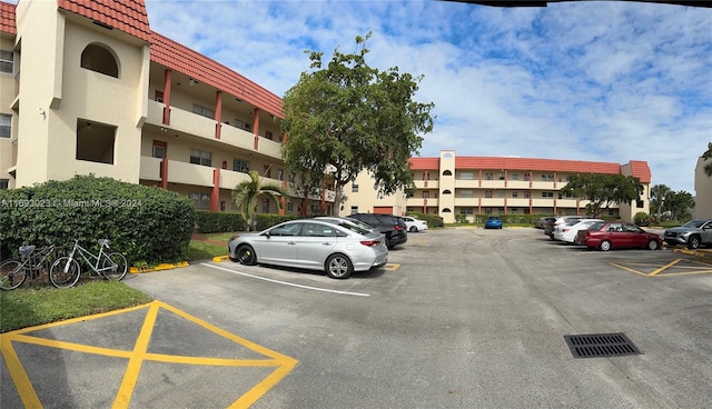 view of parking