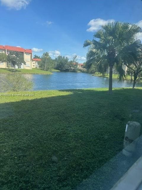 view of water feature