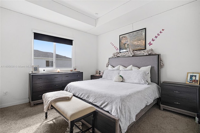 bedroom featuring carpet floors