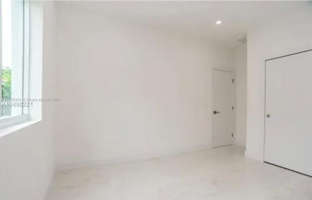 view of empty room