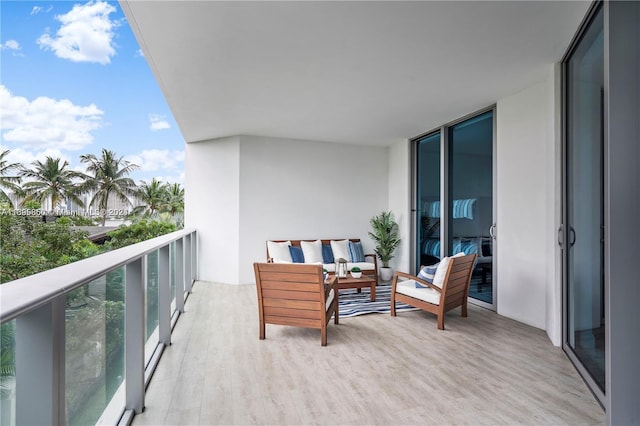 17301 Biscayne Blvd Unit 208, North Miami Beach, FL 33160 - balcony featuring outdoor lounge area