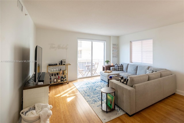 7275 SW 90th St Unit C212, Miami, FL 33156 - living area with light wood-style floors