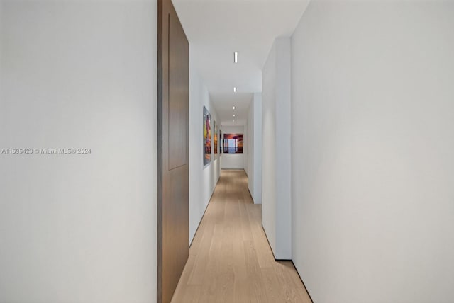 101 20th St Unit 3503/06/09, Miami Beach, FL 33139 - corridor with light wood finished floors