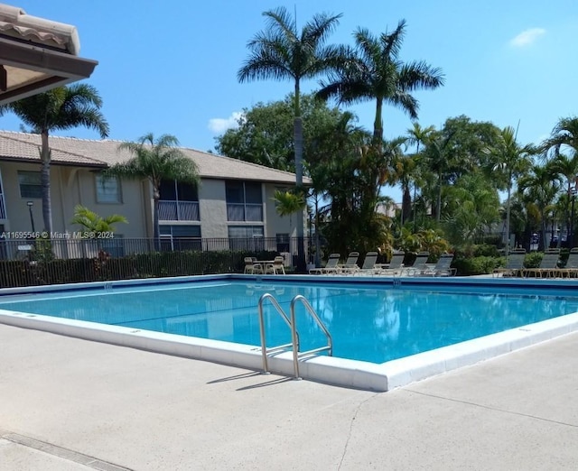 view of swimming pool