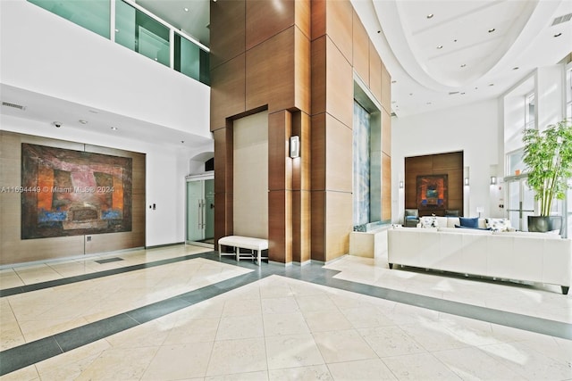 view of community lobby