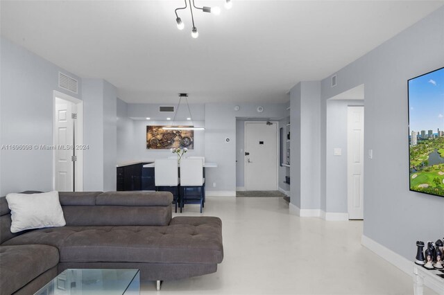 view of living room