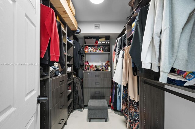 view of spacious closet