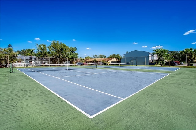 view of sport court with basketball court