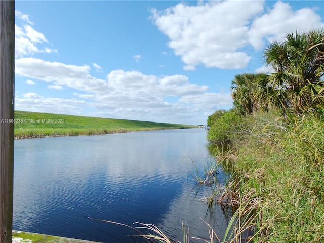 property view of water