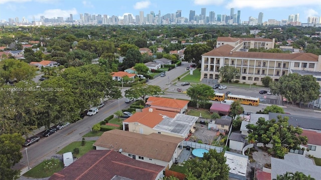 1900 SW 21st Ave, Miami, FL 33145 - drone / aerial view of city skyline