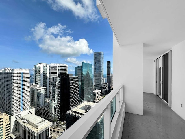 1080 Brickell Ave Unit 3604, Miami, FL 33131 - balcony featuring a skyline view