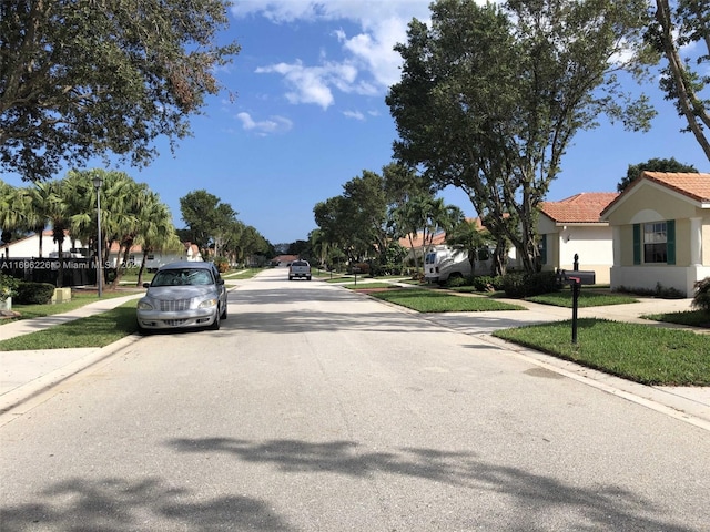 view of street