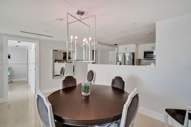 dining room featuring washing machine and clothes dryer