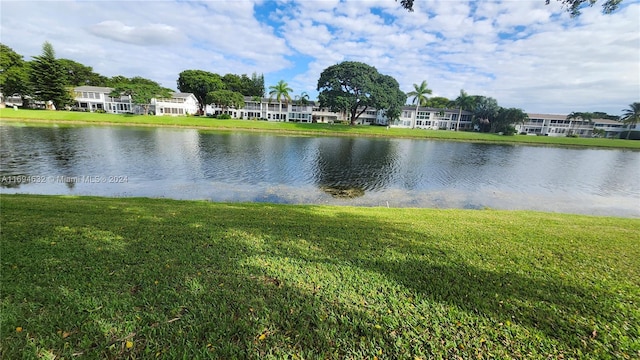 view of water feature