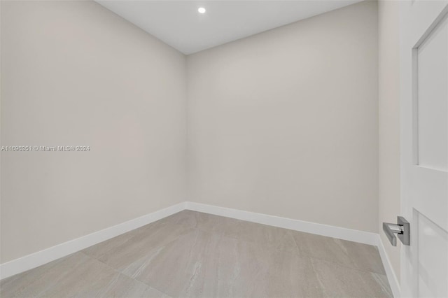 view of empty room