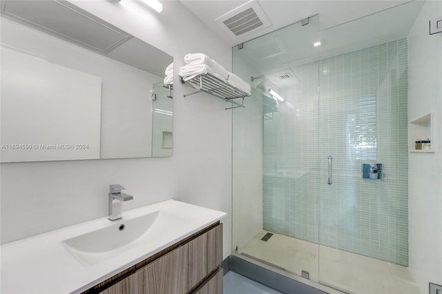 6080 Collins Ave Unit 102, Miami Beach, FL 33140 - full bath featuring vanity and a stall shower