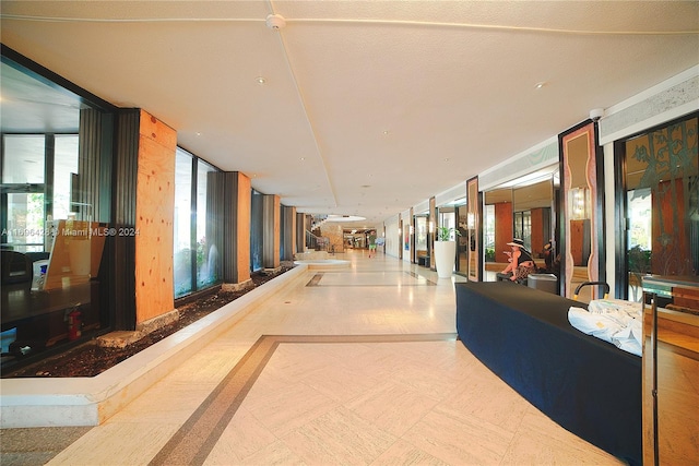 view of community lobby