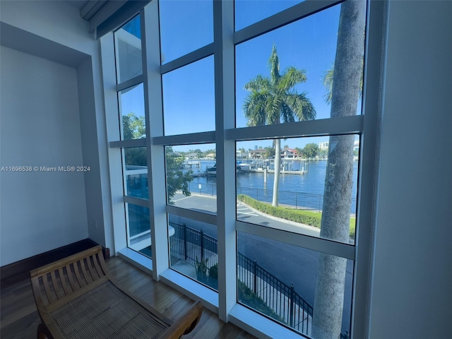 1945 S Ocean Dr Unit M5, Hallandale Beach, FL 33009 - detailed view of a nearby body of water and wood finished floors