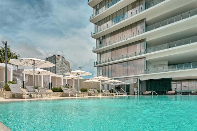 view of community pool