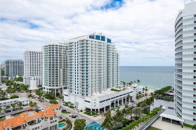 3101 Bayshore Dr Unit 1602, Fort Lauderdale, FL 33304 - water view featuring nearby urban area
