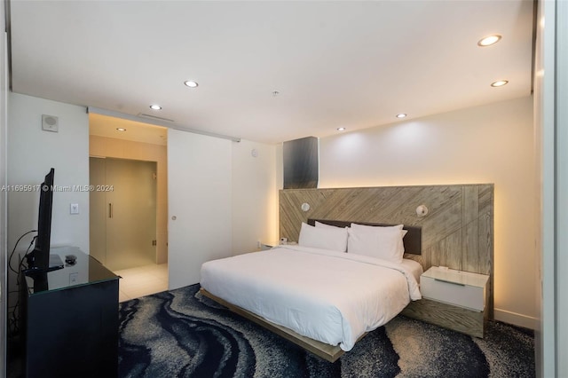 3101 Bayshore Dr Unit 1602, Fort Lauderdale, FL 33304 - bedroom with recessed lighting