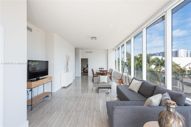 view of living room