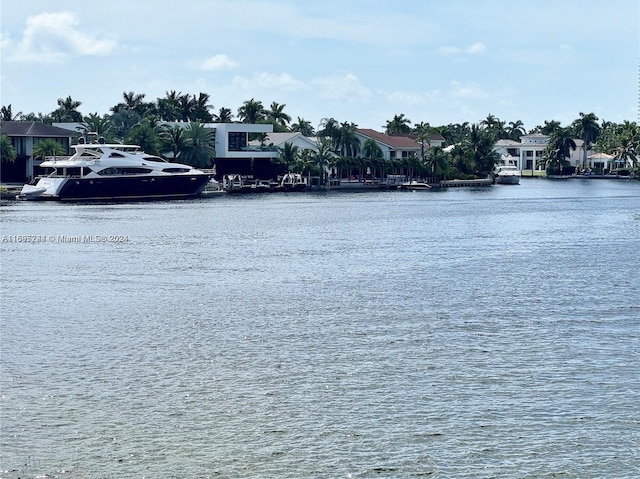 property view of water