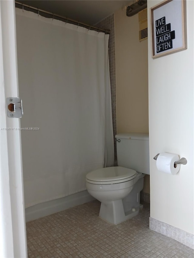 bathroom with toilet