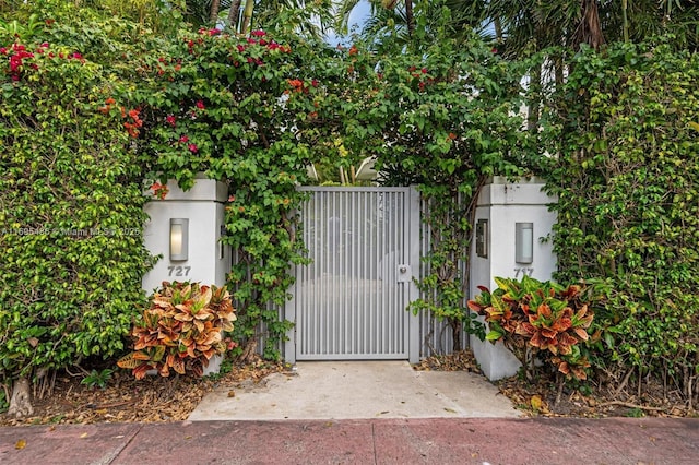 view of gate