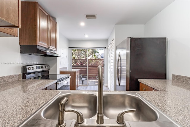 kitchen featuring appliances with stainless steel finishes