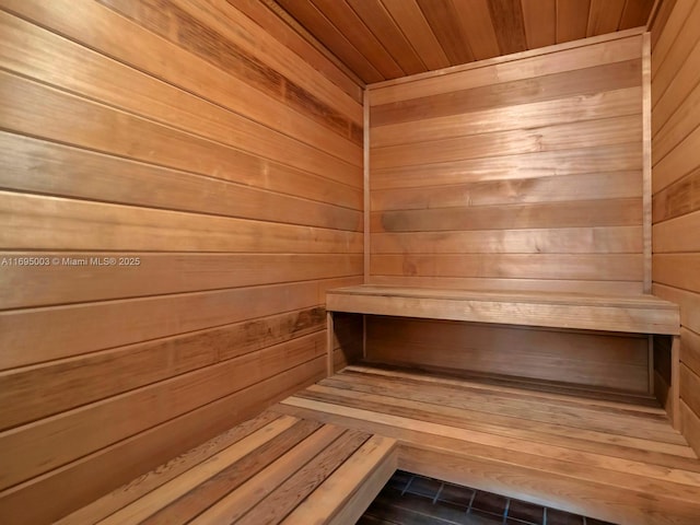 view of sauna / steam room