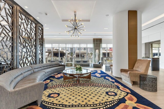 17301 Biscayne Blvd Unit 1404, North Miami, FL 33160 - community lobby with recessed lighting