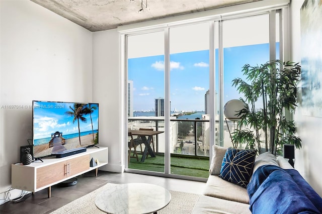 view of living room