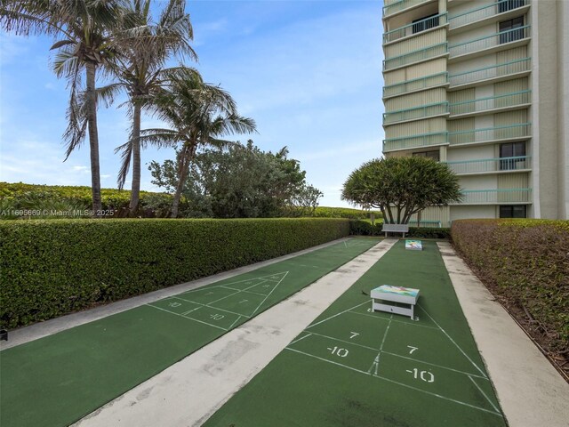 9940 S Ocean Dr Unit 508, Jensen Beach, FL 34957 - view of community with shuffleboard