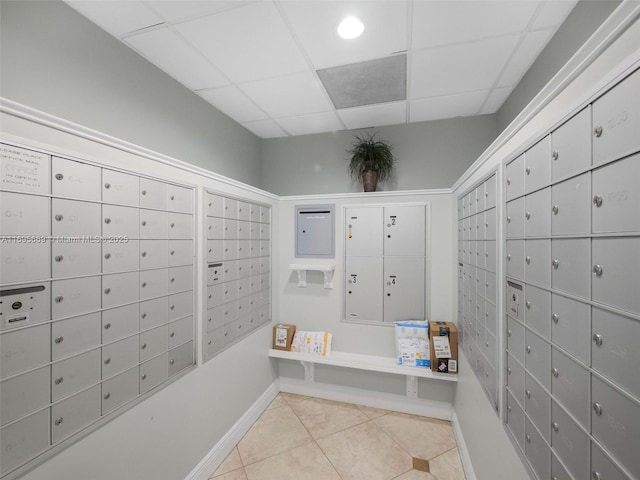9940 S Ocean Dr Unit 508, Jensen Beach, FL 34957 - surrounding community with mail area and a drop ceiling