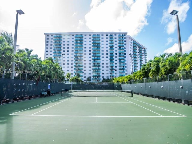 view of sport court