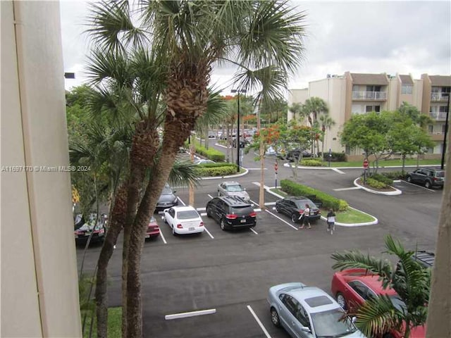 view of parking