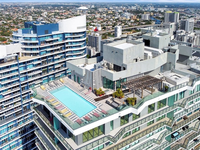 1300 S Miami Ave Unit 2104, Miami, FL 33130 - view of urban area featuring a pool area