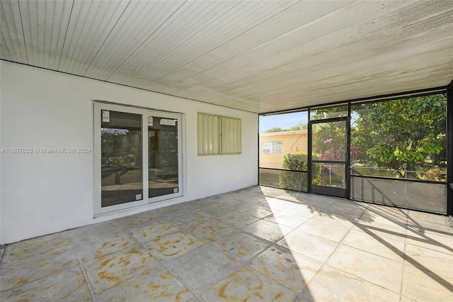 1369 NW 96th St, Miami, FL 33147 - view of unfurnished sunroom