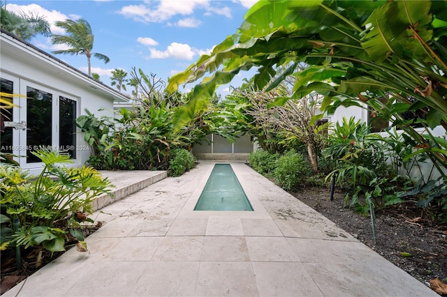 view of pool