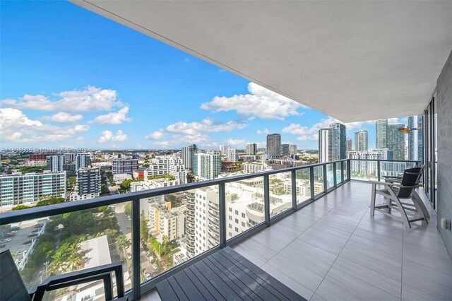 788 NE 23rd St Unit 2102, Miami, FL 33137 - balcony with a view of city