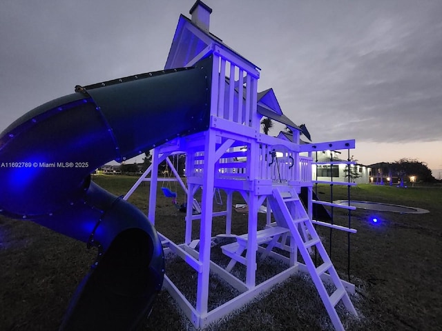 playground at dusk featuring playground community