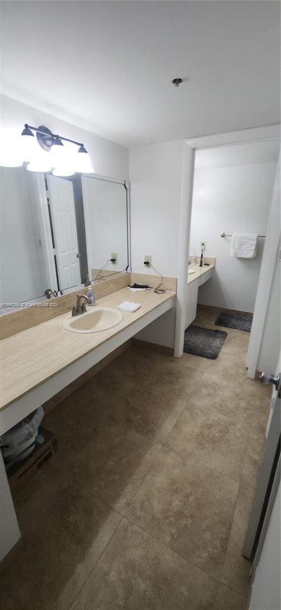 1201 S Ocean Dr Unit 304S, Hollywood, FL 33019 - bathroom featuring vanity
