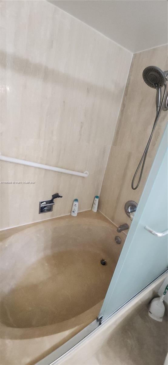 1201 S Ocean Dr Unit 304S, Hollywood, FL 33019 - bathroom with a tub to relax in and a shower