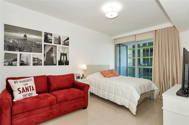 488 NE 18th St Unit 1700, Miami, FL 33132 - bedroom featuring tile patterned flooring