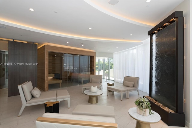 488 NE 18th St Unit 1700, Miami, FL 33132 - building lobby with recessed lighting