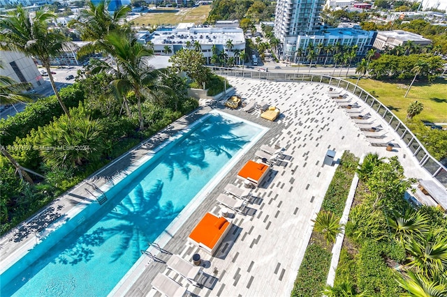 view of swimming pool