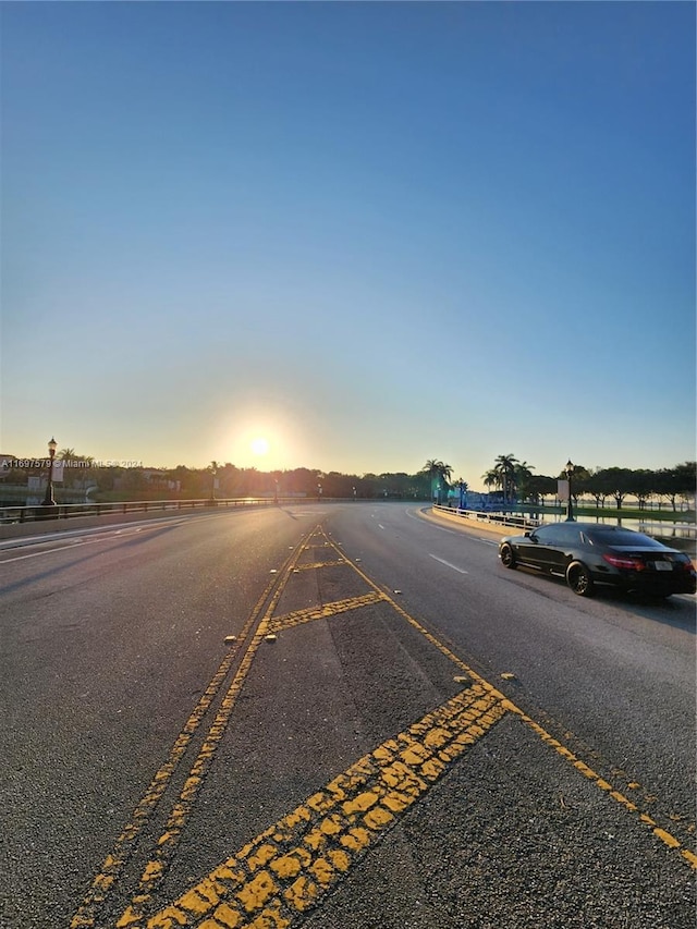 view of road