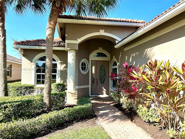 view of property entrance